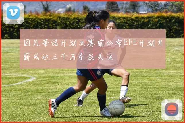 因凡蒂诺计划决赛前公布EFE计划年薪或达三千万引发关注